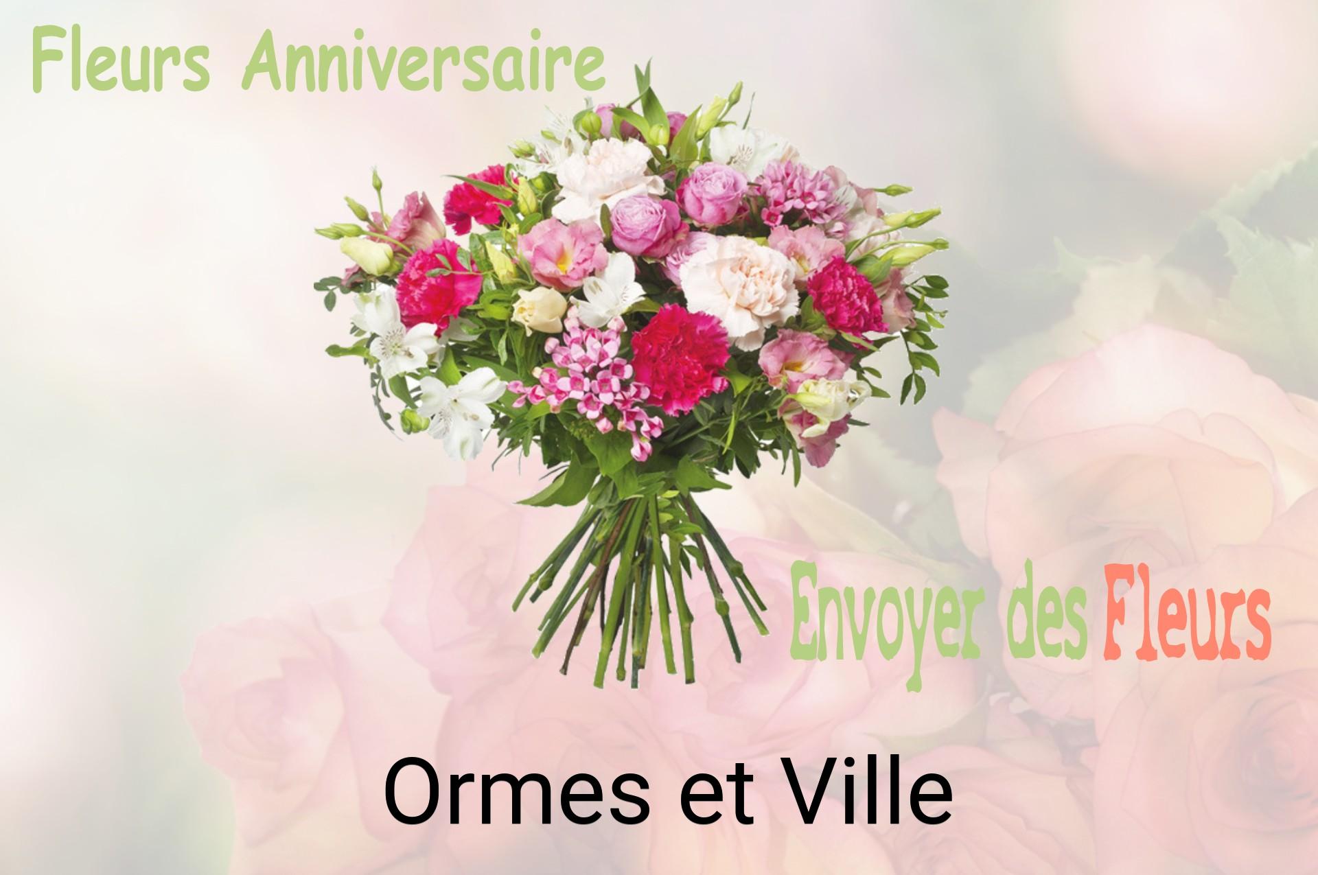 Bouquet de fleurs d’anniversaire livré à Ormes-et-Ville