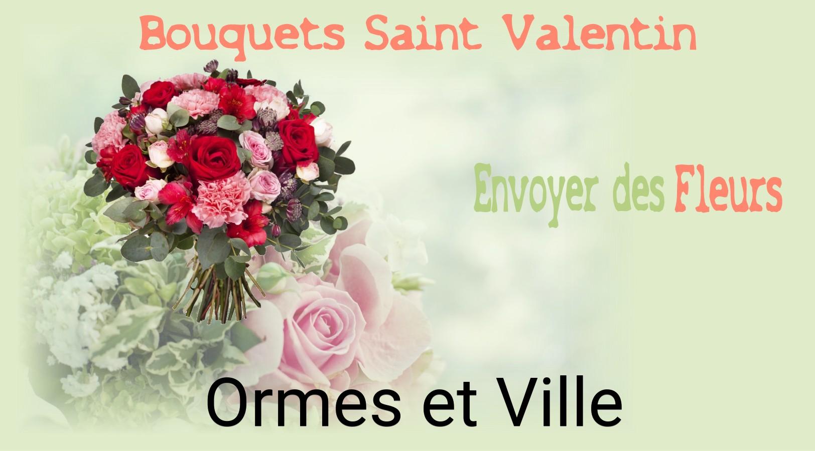 Roses de Saint-Valentin livrées à Ormes-et-Ville